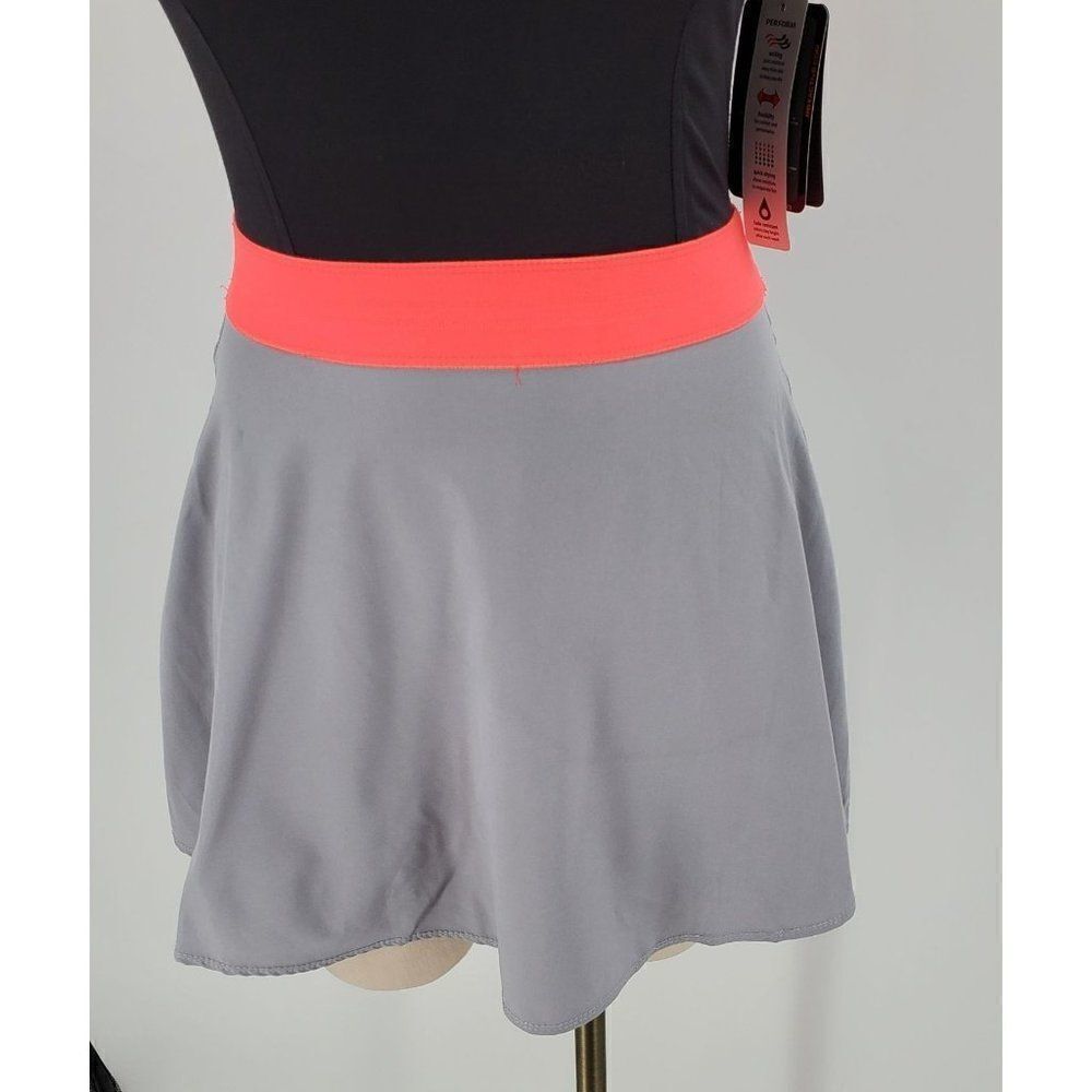 RBX Active Wear Dress Grey Pink Cutout Back Size Small Moisture Wicking - Picture 4 of 13